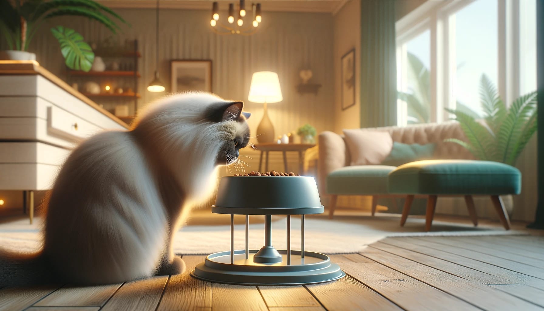 gamelle surélevée pour chat