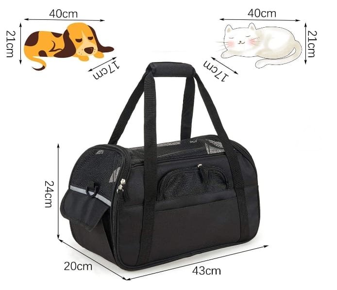 Dimension sac chien cabine avion