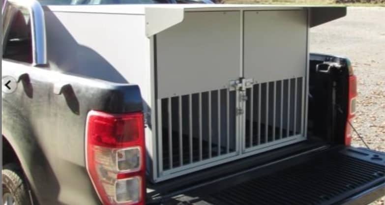 caisse a chien pick up