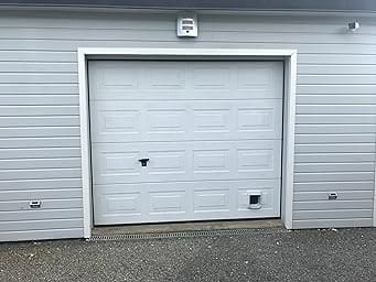 installation chatière électronique porte garage